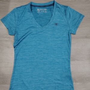 Ariat Women's Blue V-Neck Top